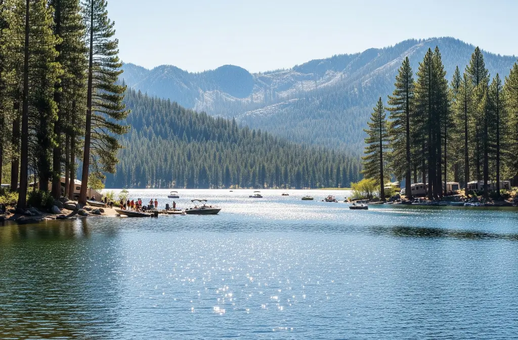 Pinecrest lake fishing report guide california 03