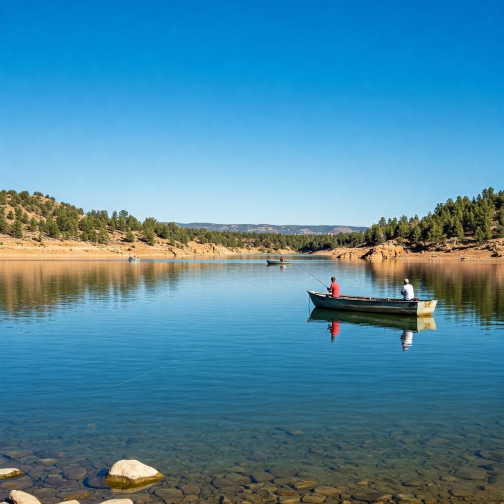 Reservation lake arizona fishing