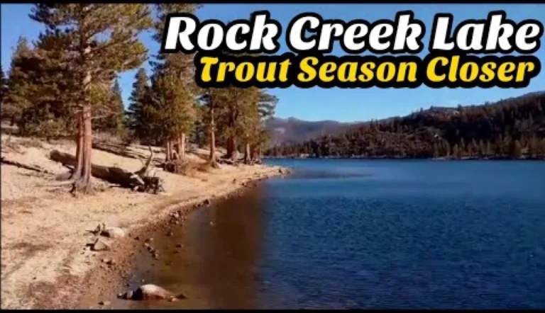 Rock creek lake fishing report guide california 01