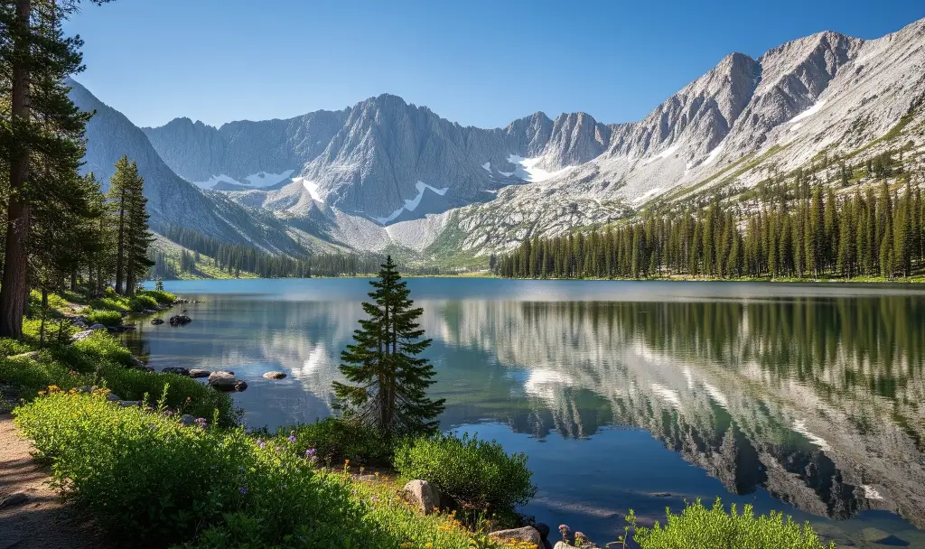 Sabrina lake fishing report guide california 03