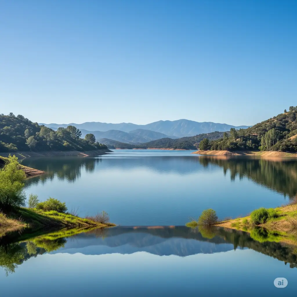Salt springs reservoir lake fishing report guide california 02