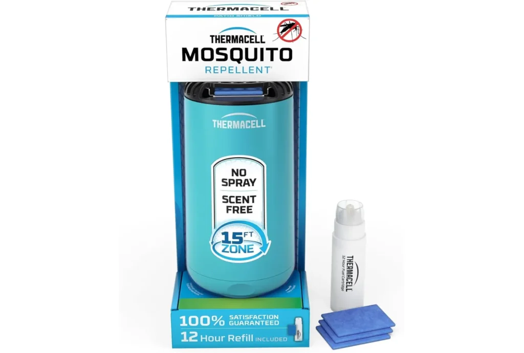 Thermacell mosquito repeller patio shield