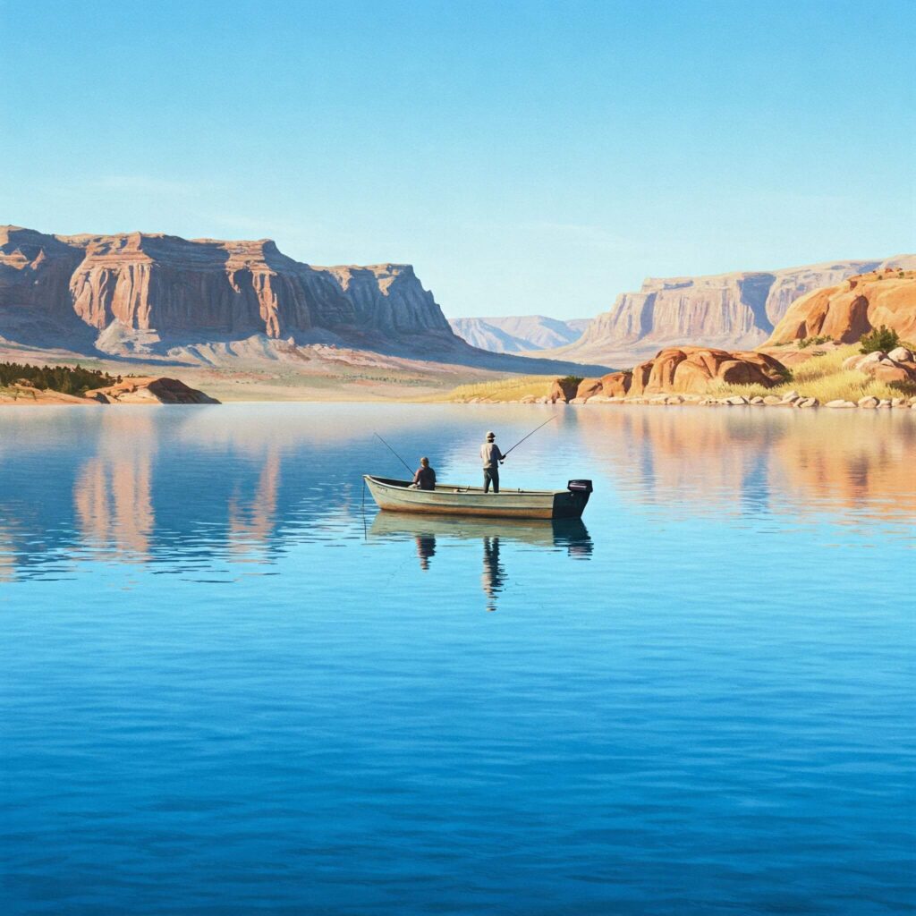 Tsaile lake arizona fishing