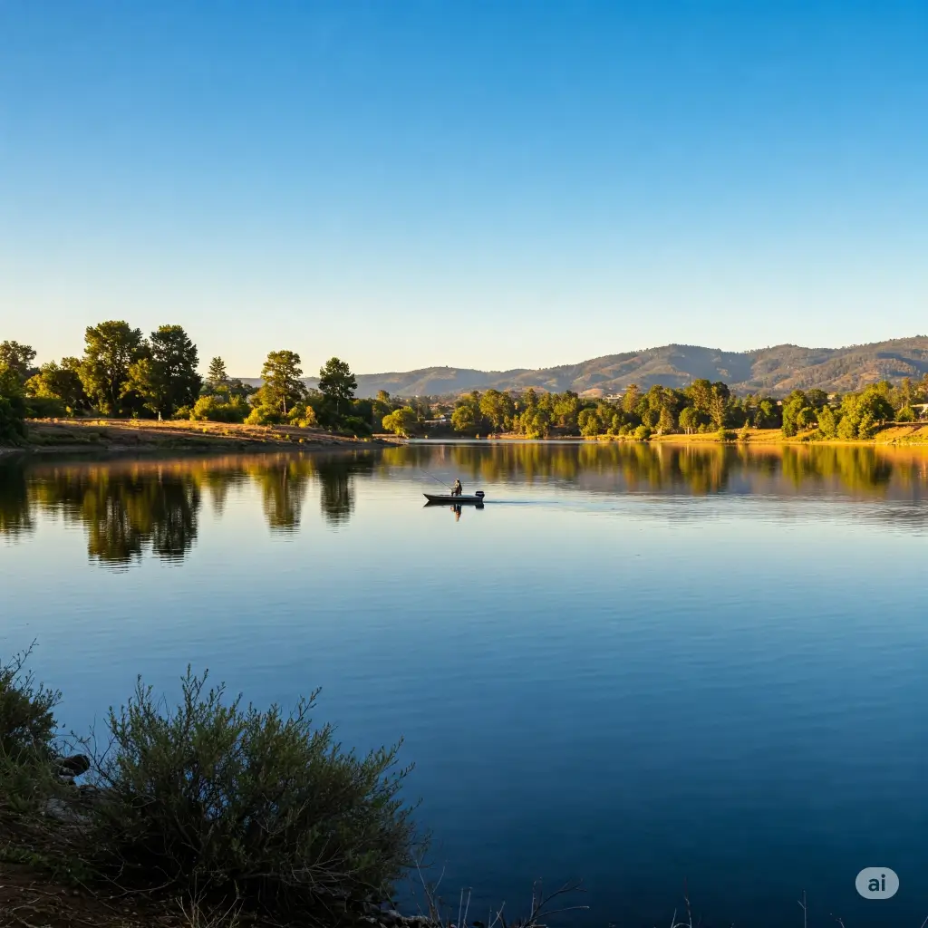 Woollomes lake fishing guide california