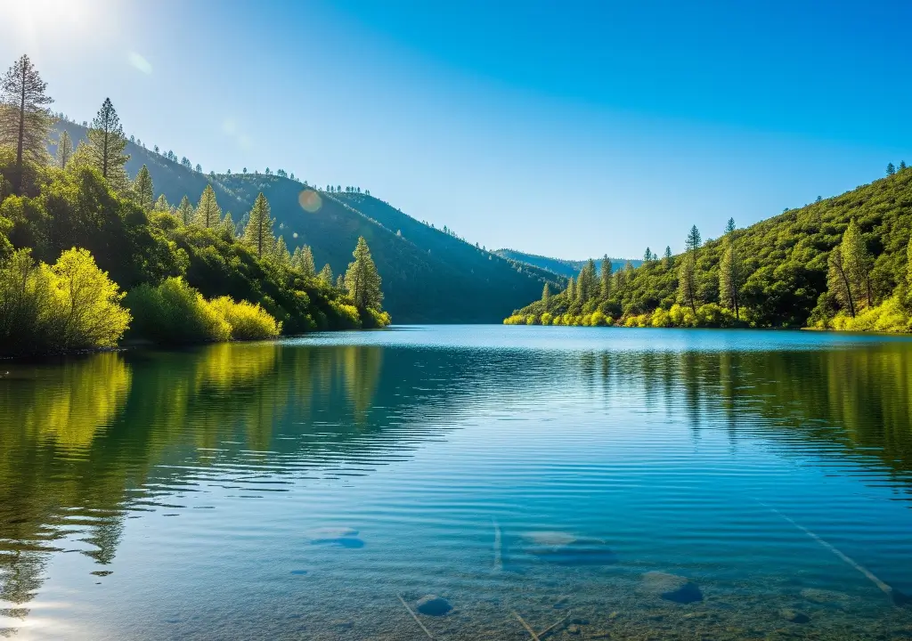 Scotts flat lake fishing report guide california 03
