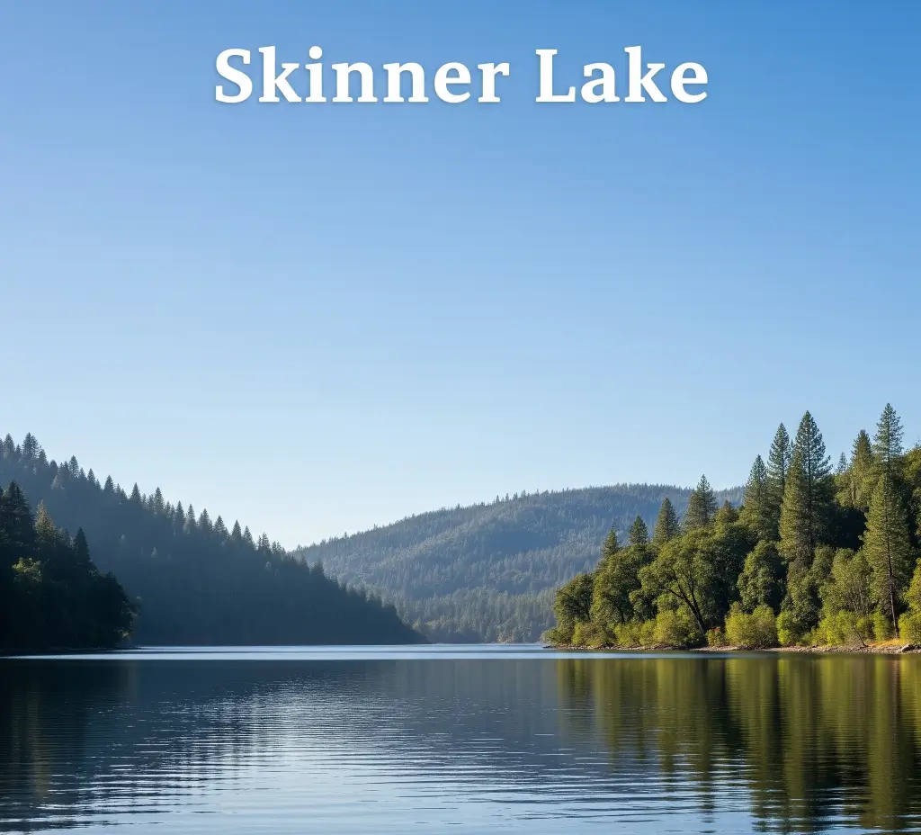 Skinner lake lake fishing report guide california 02