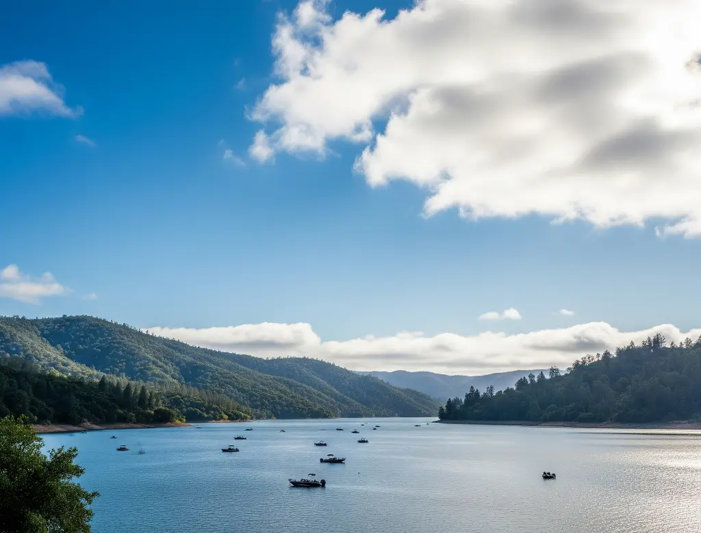 Sonoma lake lake fishing report guide california 02