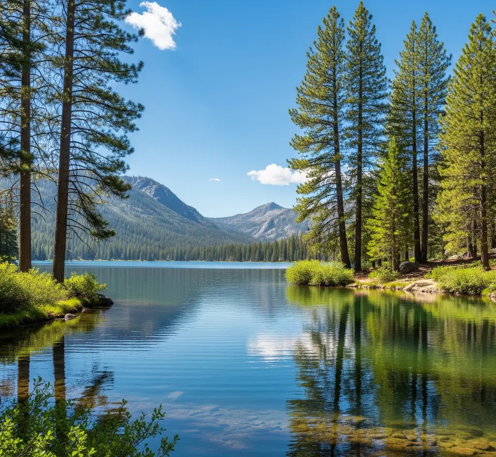 Stumpy meadows lake fishing report guide california 02