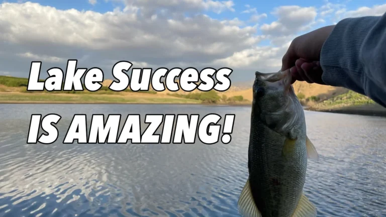 Success lake fishing report guide california 01