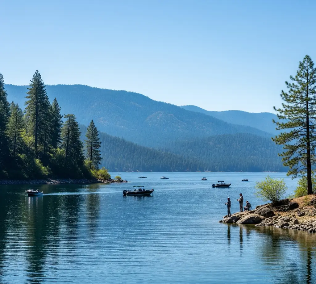 Trinity lake fishing report guide california 02