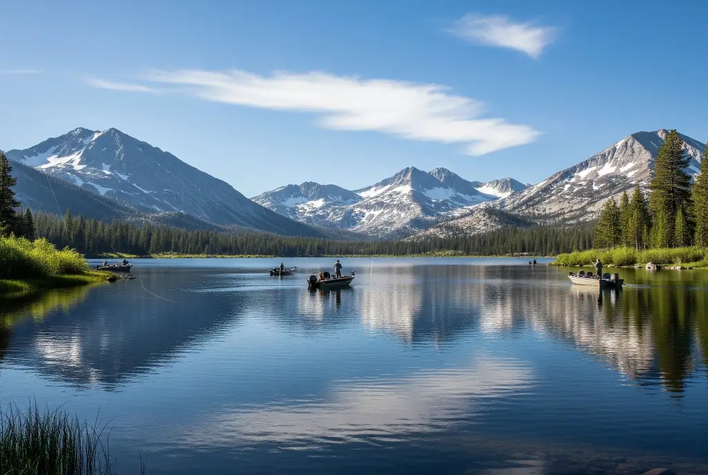 Twin lakes bridgeport fishing report guide california 03