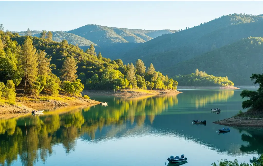 Union valley reservoir lake fishing report guide california 03