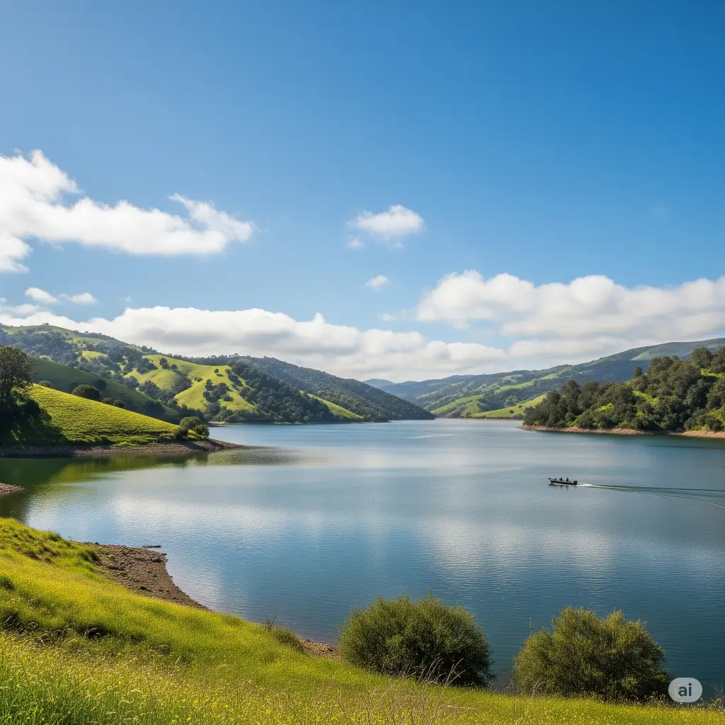 Uvas reservoir lake fishing report guide california 03