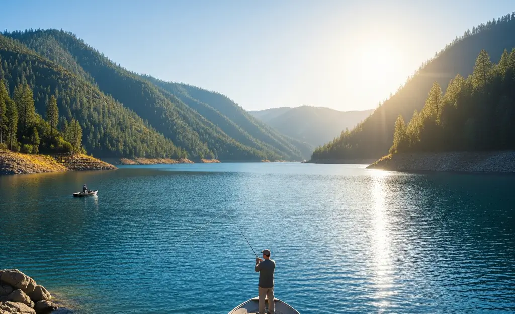 Whiskeytown lake fishing report guide california 02