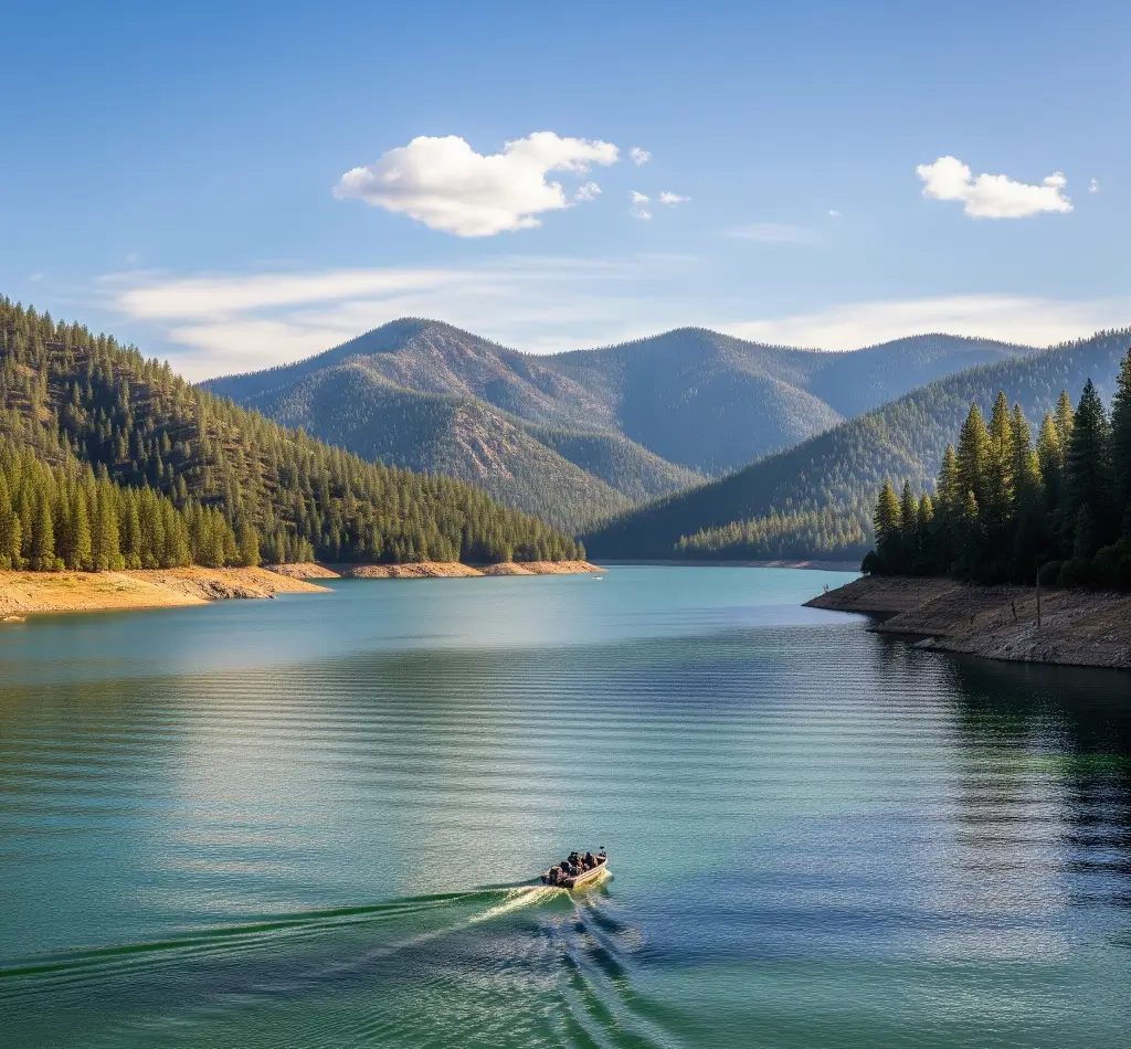 Wishon reservoir lake fishing report guide california 03