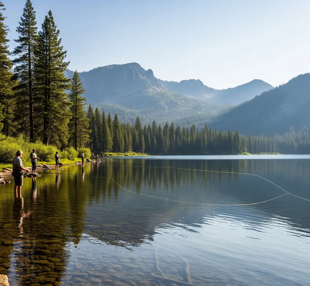 Wrights lake fishing report guide california 02